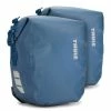 Double Sacoche Bleue Sur Porte-bagages 13L Shield Pannier Thule -Apidura Soldes double sacoche bleue sur porte bagages 13l shield pannier thule full