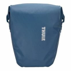 Double Sacoche Bleue Sur Porte-bagages 25L Shield Pannier Thule -Apidura Soldes double sacoche bleue sur porte bagages 25l shield pannier thule full 4