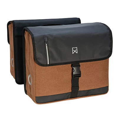 Double Sacoche D'affaire Robuste 40 L Marron Willex 3 Double Sacoche D'affaire Robuste 40 L Marron Willex