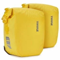 Double Sacoche Jaune Sur Porte-bagages 13L Shield Pannier Thule