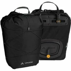 Double Sacoche Légère Sur Porte Bagages Arrière Vélo Vaude -Apidura Soldes double sacoche legere sur porte bagages arriere velo vaude full 3