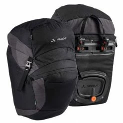 Double Sacoche Vélo Avant 32 L OnTour Front Vaude 17 Double Sacoche Vélo Avant 32 L OnTour Front Vaude -Apidura Soldes double sacoche velo avant 32 l ontour front vaude noir full