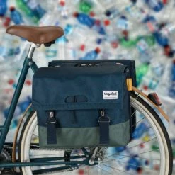 Double Sacoche Vélo étanche En Matériau Recyclé 40L Urban Proof -Apidura Soldes double sacoche velo etanche en materiau recycle 40l urban proof full 4