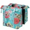 Double Sacoche Vélo Porte-bagage Arrière Bleue Bloom Field Basil -Apidura Soldes double sacoche velo porte bagage arriere bleue bloom field basil full