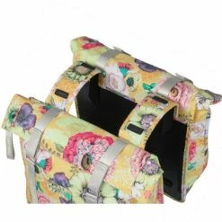 Double Sacoche Vélo Porte-bagage Arrière Jaune Bloom Field Basil -Apidura Soldes double sacoche velo porte bagage arriere jaune bloom field basil full 3