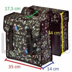 Double Sacoches Vélo 35L Wanderlust Basil -Apidura Soldes double sacoches velo 35l wanderlust basil full 6