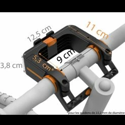 Fixation Guidon DMTS Compatible E-Bike Hapo-G -Apidura Soldes fixation guidon velo electrique dmts hapo g 6
