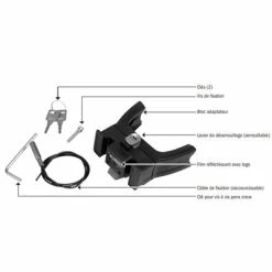 Fixation Sacoche Ortlieb à Serrure Pour Guidon Vélo électrique -Apidura Soldes fixation sacoche ortlieb a serrure pour guidon velo electrique full 4