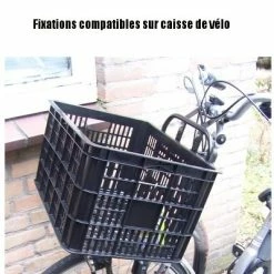 Fixations Pour Caisse Et Panier De Vélo En Osier Rotin - Basil -Apidura Soldes fixations pour caisse et panier de velo en osier rotin basil full 5