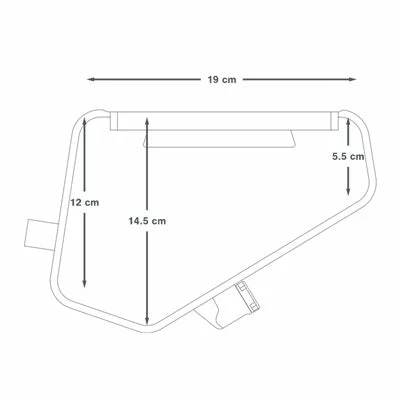 Poche D'hydratation 1.5L Pour Sacoche Gravel Frame Pack Apidura 8 Poche D'hydratation 1.5L Pour Sacoche Gravel Frame Pack Apidura – Image 6