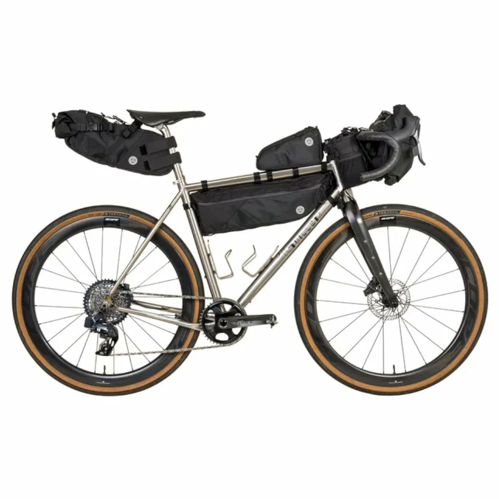 Sacoche De Cadre Noire Bikepacking 3L, 4L Ou 5,5L Venture Agu 7 Sacoche De Cadre Noire Bikepacking 3L, 4L Ou 5,5L Venture Agu – Image 5