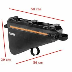 Sacoche De Cadre Noire Bikepacking 6L Ortlieb -Apidura Soldes sacoche de cadre noire bikepacking 6l ortlieb full 3