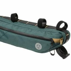 Sacoche De Cadre Verte Bikepacking 3L, 4L Ou 5,5L Venture Agu -Apidura Soldes sacoche de cadre verte bikepacking 3l 4l ou 5 5l venture agu full 4