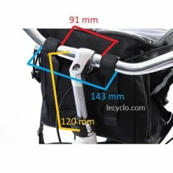 Sacoche De Guidon 8L Avec Porte-carte Mali Basil -Apidura Soldes sacoche de guidon 8l avec porte carte mali basil full 6