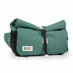 Sacoche De Guidon Convertible Bandoulière Piha MeroMero 3 à 6L -Apidura Soldes sacoche de guidon convertible bandouliere piha meromero vert full