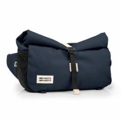 Sacoche De Guidon Convertible Bandoulière Piha MeroMero 3 à 6L -Apidura Soldes sacoche de guidon convertible bandouliere pihameromero bleu navy full