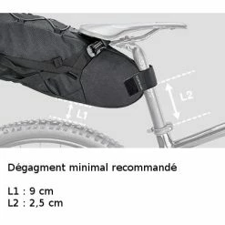 Sacoche De Selle Vélo Bikepacking Backloader 15L Topeak -Apidura Soldes sacoche de selle velo bikepacking backloader 15l topeak full 5