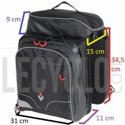 Sacoche Pont Arrière 3 Compartiments Hapo-G 9 Sacoche Pont Arrière 3 Compartiments Hapo-G -Apidura Soldes sacoche pont arriere 3 compartiments hapo g full 4