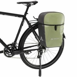Sacoche Vélo Simple Sur Porte-bagages Vaude Aqua Commute Single 26 L -Apidura Soldes sacoche simple porte bagages vaude aqua commute vert 3
