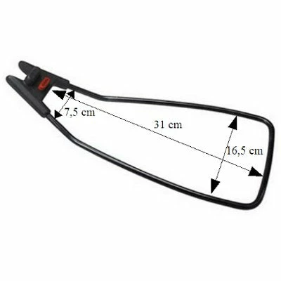 KLICKFIX Sacoche Sur Tige De Selle De Vélo - Contour Magnum 7 KLICKFIX Sacoche Sur Tige De Selle De Vélo - Contour Magnum – Image 5