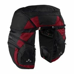 Sacoche Triple Arrière Pour Voyages à Vélo Karakorum Pro VAUDE -Apidura Soldes sacoche triple arriere voyages a velo karakorum pro vaude rouge full
