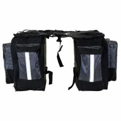 M-Wave Sacoche Triple De Cyclotourisme -Apidura Soldes sacoche triple de cyclotourisme full 4