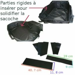 M-Wave Sacoche Triple De Cyclotourisme -Apidura Soldes sacoche triple de cyclotourisme full 5