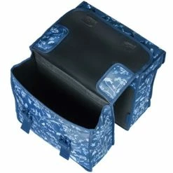 Sacoche Vélo Double 35 L Wanderlust Bleu Indigo Basil -Apidura Soldes sacoche velo double 35 l wanderlust bleu indigo basil full 4