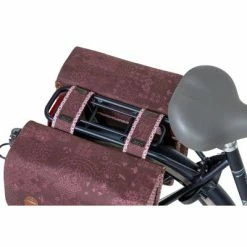 Sacoche Vélo Double Rouge Vintage 35L Boheme Basil -Apidura Soldes sacoche velo double rouge vintage 35l boheme basil full 6