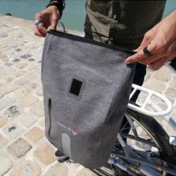 HAPO-G Sacoche Vélo Imperméable Convertible En Sac à Dos HapoG 12 HAPO-G Sacoche Vélo Imperméable Convertible En Sac à Dos HapoG -Apidura Soldes sacoche velo impermeable convertible en sac a dos hapog full 5