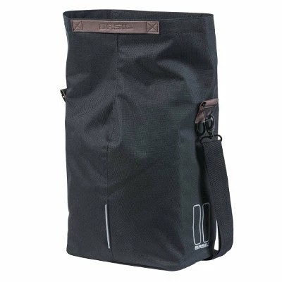 Sacoche Vélo Simple 16 L City Shopper Noire Basil 4 Sacoche Vélo Simple 16 L City Shopper Noire Basil – Image 2