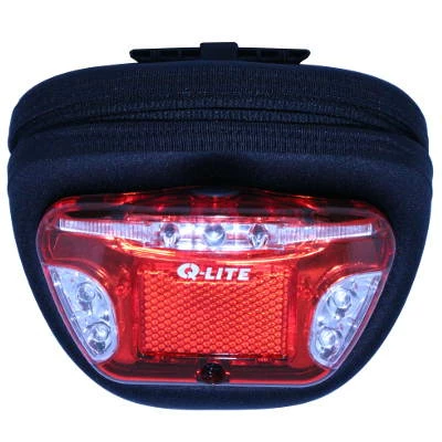 Sacoche Vélo Sur Tige De Selle Avec Fixation Feu - Q-Lite 7 Sacoche Vélo Sur Tige De Selle Avec Fixation Feu - Q-Lite – Image 5