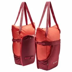 Double Sacoche De Vélo Avec Sacs Cabas TwinShopper Vaude -Apidura Soldes twinshopper vaude salsa